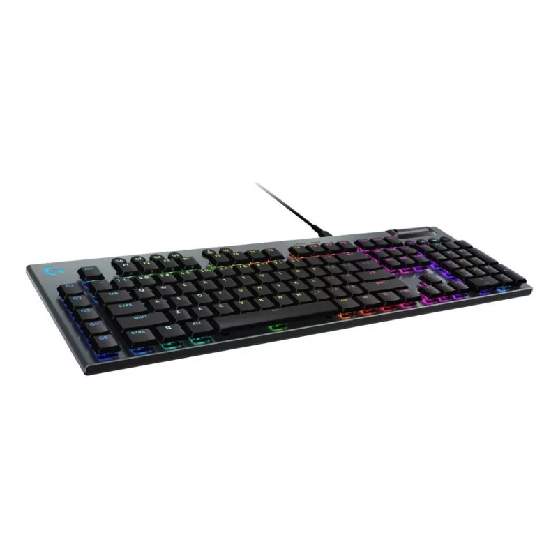 LOGITECH G915 X USB-A Wired Low Profile Gaming Keyboard Tactile Black Azerty Fr