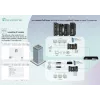 LevelOne Hilbert 6-Port Industrial Gigabit PoE Smart Lite Switch, 2 x SFP, 4 PoE Outputs, 802.3at/af PoE