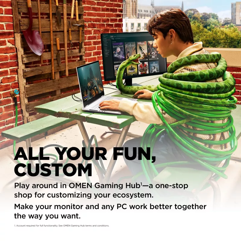 OMEN by HP 23.8 inch FHD 165Hz Gaming Monitor - OMEN 24