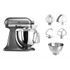 Food processor KITCHENAID Artisan 300 W 4.8 L Stainless steel bowl Silver