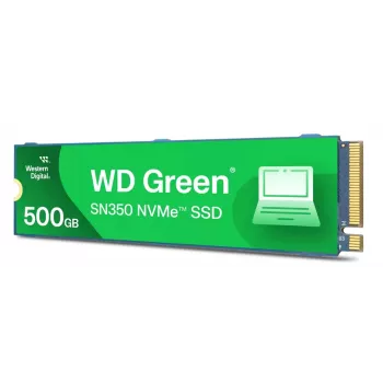 WESTERN DIGITAL SSD - WD Green SN350 - 500GB - Pci-e Gen3 x4 - M.2 2280 - TLC
