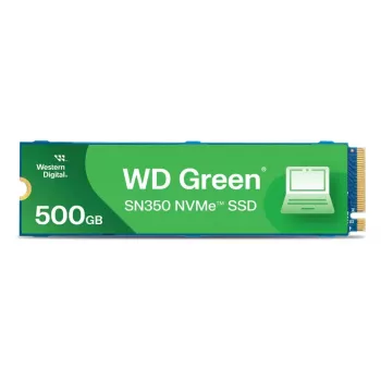 WESTERN DIGITAL SSD - WD Green SN350 - 500GB - Pci-e Gen3 x4 - M.2 2280 - TLC