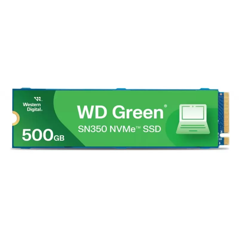WESTERN DIGITAL SSD - WD Green SN350 - 500GB - Pci-e Gen3 x4 - M.2 2280 - TLC