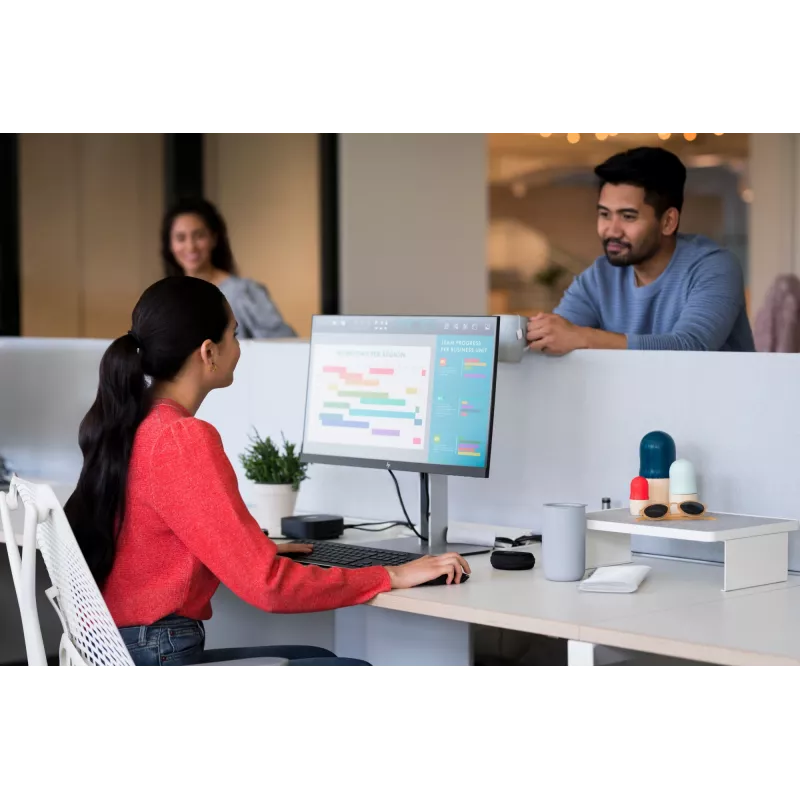 HP E-Series E24 G4 FHD Monitor, 60.5 cm (23.8 inch), 1920 x 1080 pixels, Full HD, LCD, 5 ms, Black