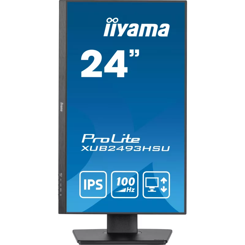iiyama ProLite XUB2493HSU-B6 computer monitor 60.5 cm (23.8 inch) 1920 x 1080 pixels Full HD LED Black