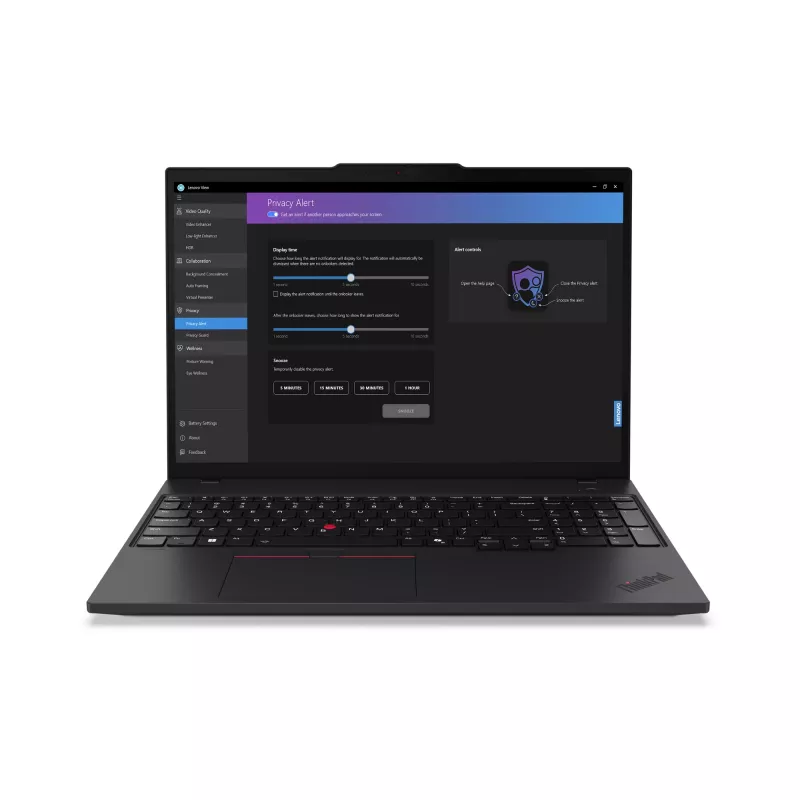 Lenovo ThinkPad T16 Gen 3 Intel Core Ultra 5 125U Laptop 40.6 cm (16 inch) WUXGA 16 GB DDR5-SDRAM 512 GB SSD Wi-Fi 6E (802.11ax) Windows 11 Pro German Black