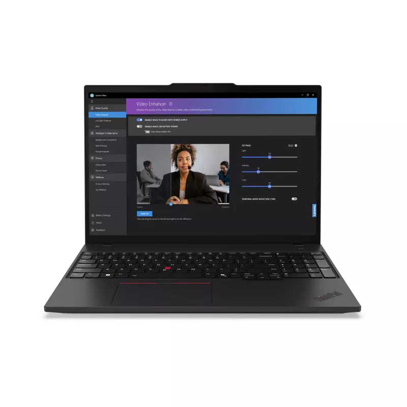 Lenovo ThinkPad T16 Gen 3 Intel Core Ultra 5 125U Laptop 40.6 cm (16 inch) WUXGA 16 GB DDR5-SDRAM 512 GB SSD Wi-Fi 6E (802.11ax) Windows 11 Pro German Black