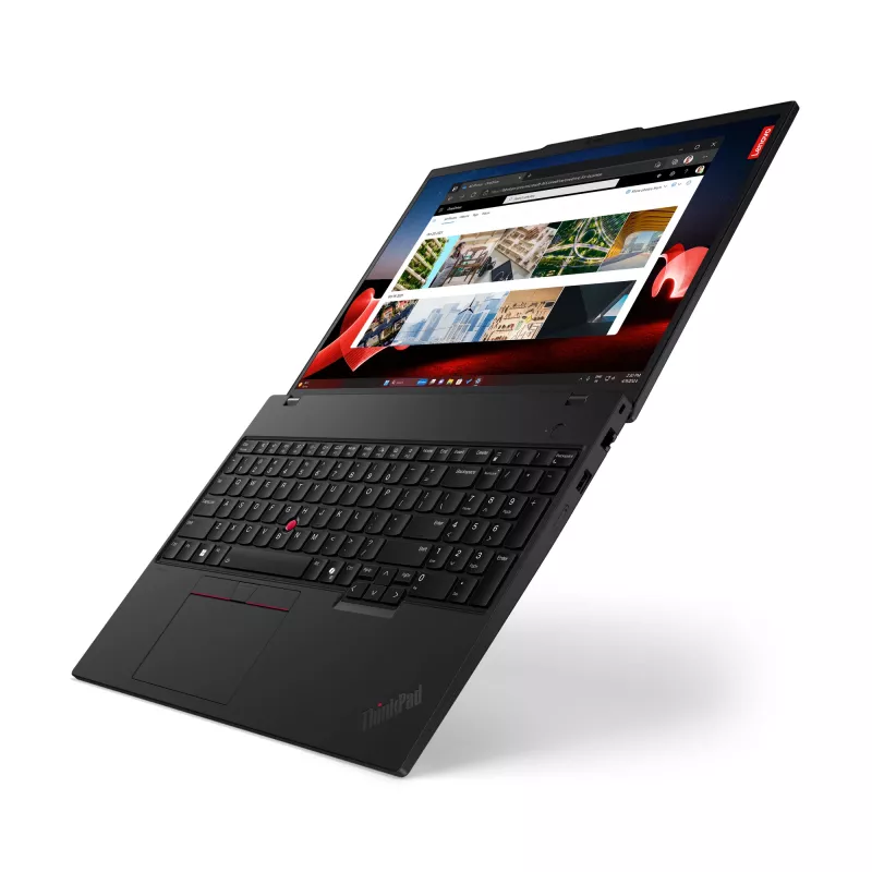 Lenovo ThinkPad T16 Gen 3 Intel Core Ultra 5 125U Laptop 40.6 cm (16 inch) WUXGA 16 GB DDR5-SDRAM 512 GB SSD Wi-Fi 6E (802.11ax) Windows 11 Pro German Black