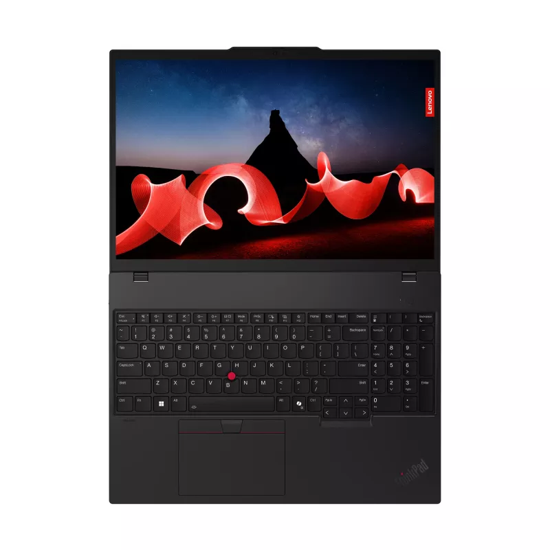 Lenovo ThinkPad T16 Gen 3 Intel Core Ultra 5 125U Laptop 40.6 cm (16 inch) WUXGA 16 GB DDR5-SDRAM 512 GB SSD Wi-Fi 6E (802.11ax) Windows 11 Pro German Black