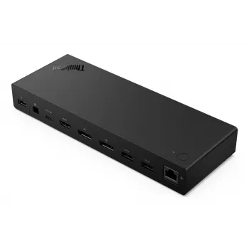 Lenovo ThinkPad USB4 Dock 5000 Wired Thunderbolt 4 Black