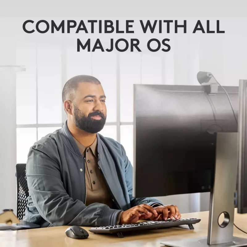 Logitech MK370 Combo for Business Full-size Wireless Keyboard and Mouse