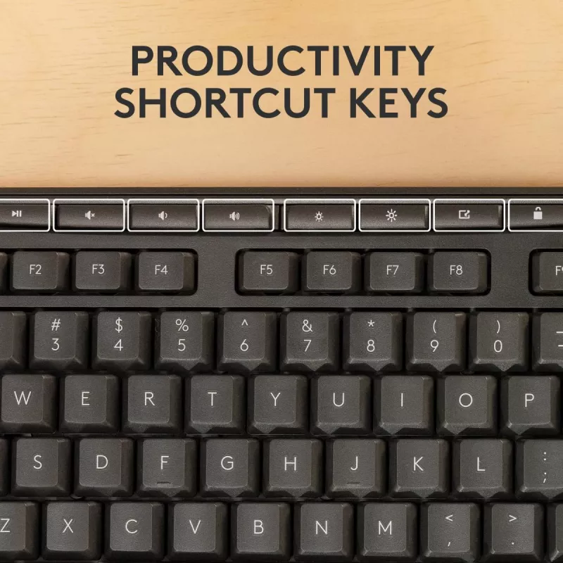Logitech MK370 Combo for Business Full-size Wireless Keyboard and Mouse