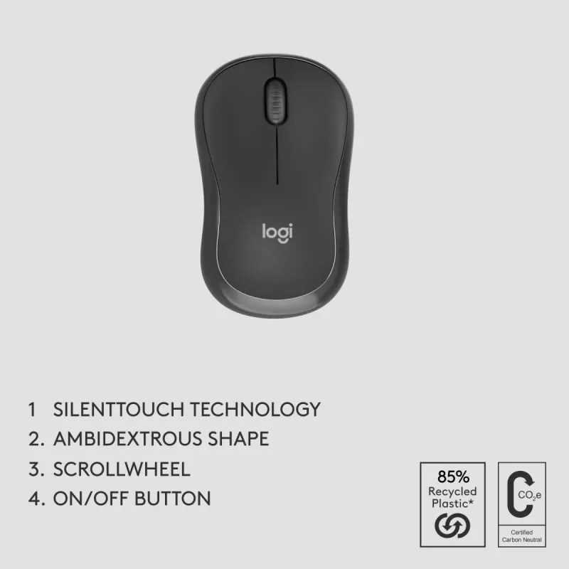 Logitech MK370 Combo for Business Full-size Wireless Keyboard and Mouse