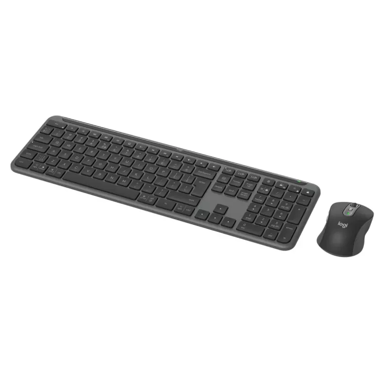 LOGITECH Signature Slim Combo Mk950 - Wireless Keyboard/mouse - Graphite - Qwerty US/Int'l