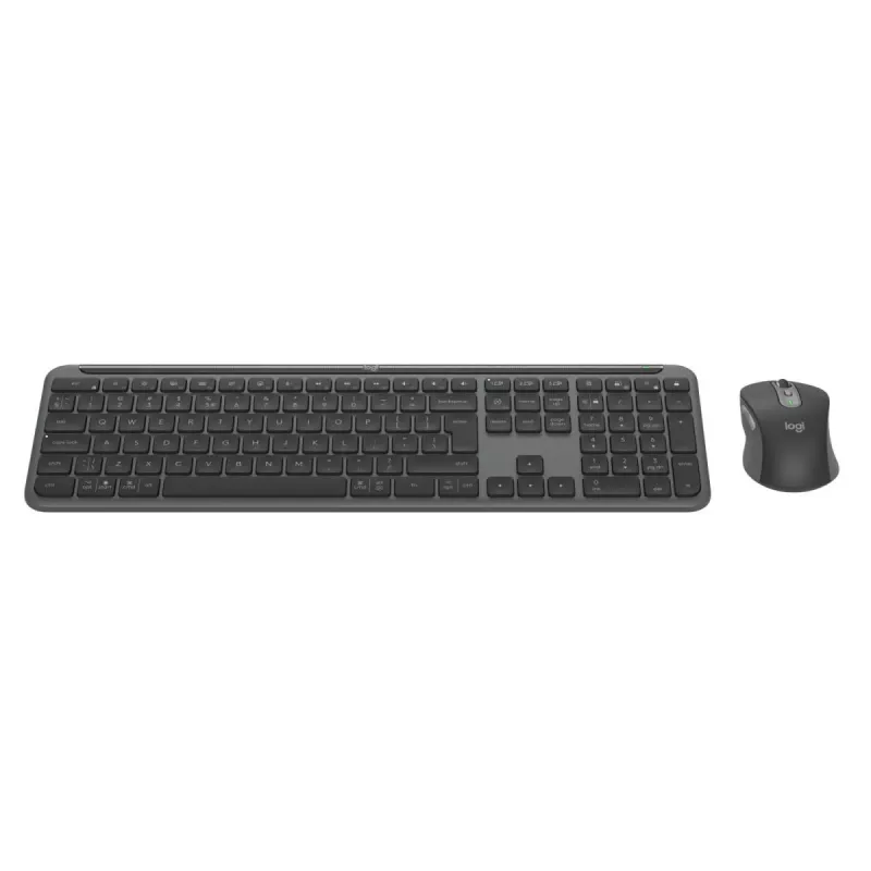 LOGITECH Signature Slim Combo Mk950 - Wireless Keyboard/mouse - Graphite - Qwerty US/Int'l