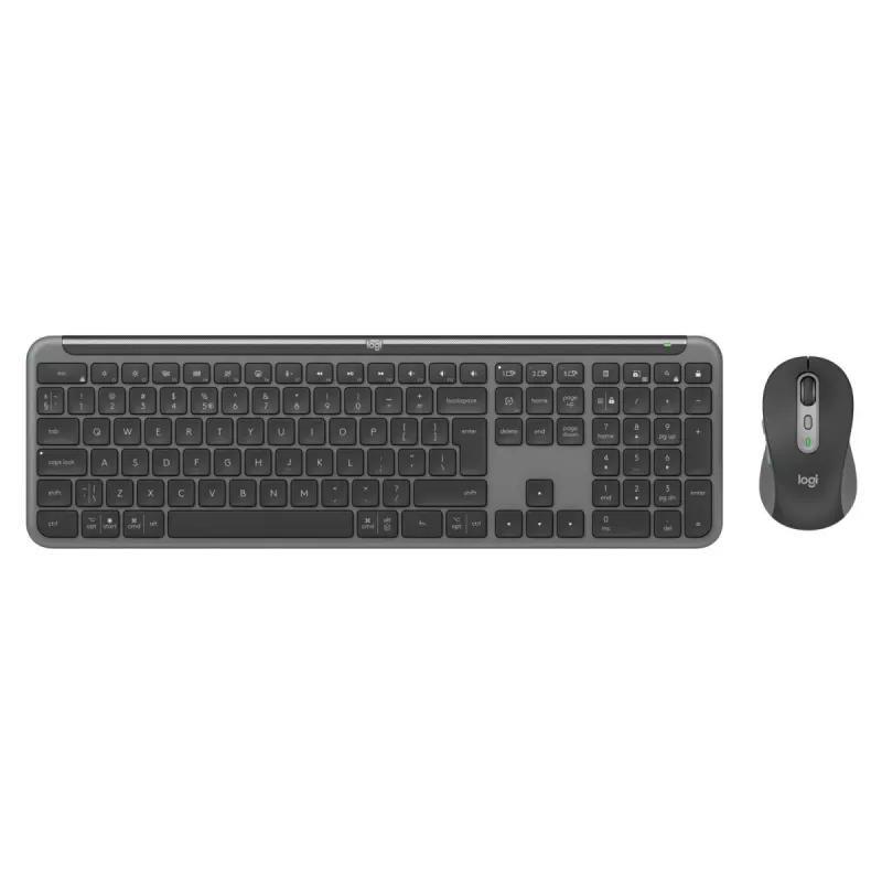 LOGITECH Signature Slim Combo Mk950 - Wireless Keyboard/mouse - Graphite - Qwerty US/Int'l