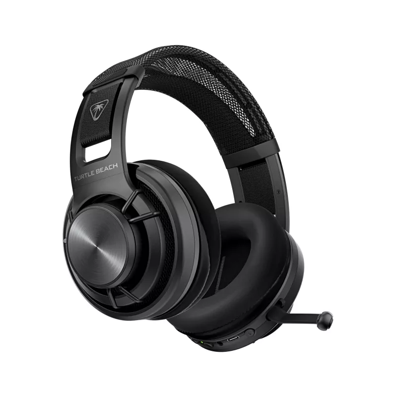 Turtle Beach Atlas Air Wireless Open Back PC Gaming Headset with 24-bit High-Fidelity Audio, Broadcast Grade Mic, Floating Earcup, Memory Foam Cushions and Bluetooth for PC
