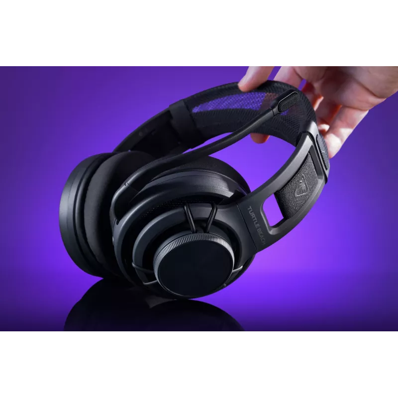 Turtle Beach Atlas Air Wireless Open Back PC Gaming Headset with 24-bit High-Fidelity Audio, Broadcast Grade Mic, Floating Earcup, Memory Foam Cushions and Bluetooth for PC