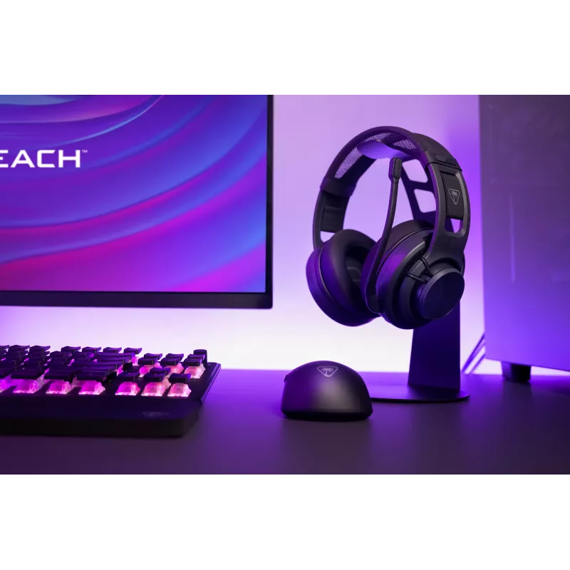 Turtle Beach Atlas Air Wireless Open Back PC Gaming Headset with 24-bit High-Fidelity Audio, Broadcast Grade Mic, Floating Earcup, Memory Foam Cushions and Bluetooth for PC
