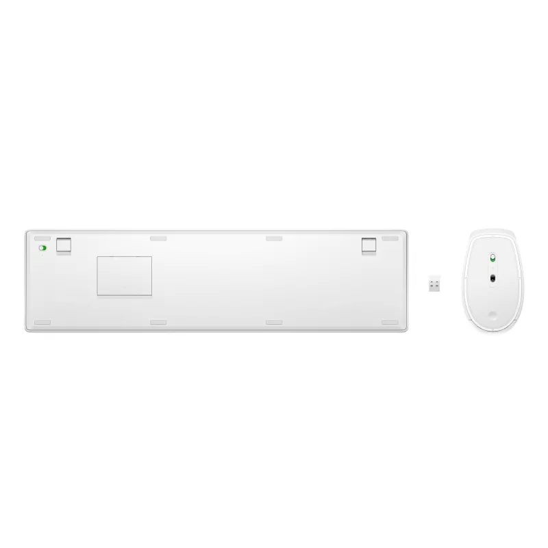 Wireless Keyboard and Mouse Combo HP 655 Full-size White