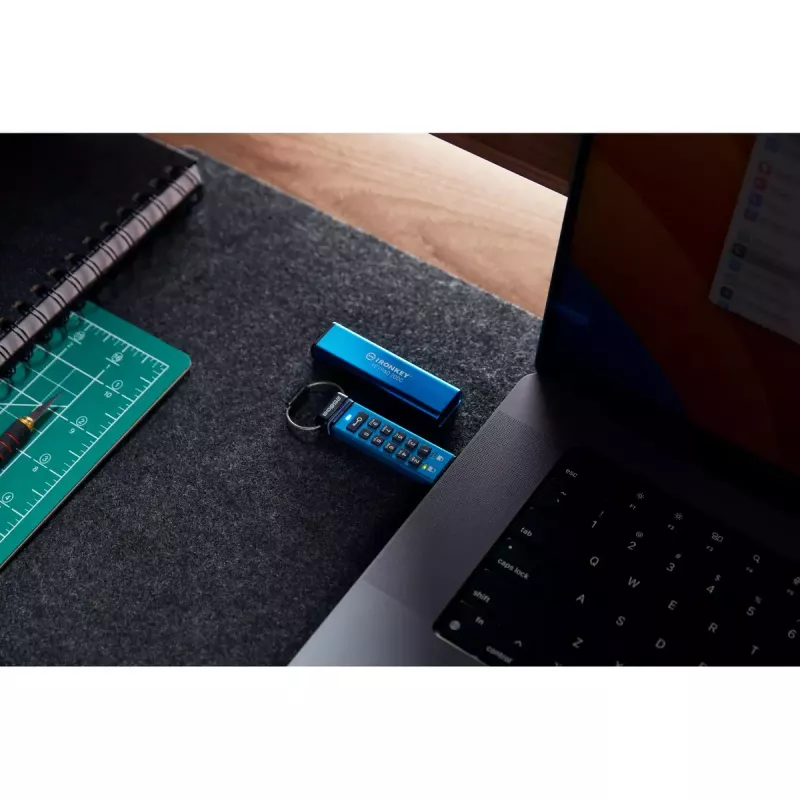 Kingston Technology IronKey 256GB USB-C Keypad 200C, FIPS 140-3 Lvl 3 AES-256