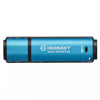 USB Flash Drive Kingston 32GB USB Type-A IronKey Vault Privacy 50