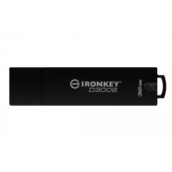Kingston Technology IronKey 32GB D300S AES 256 XTS Encrypted USB Drive