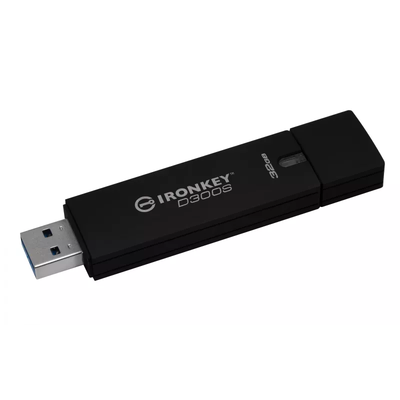 Kingston Technology IronKey 32GB D300S AES 256 XTS Encrypted USB Drive