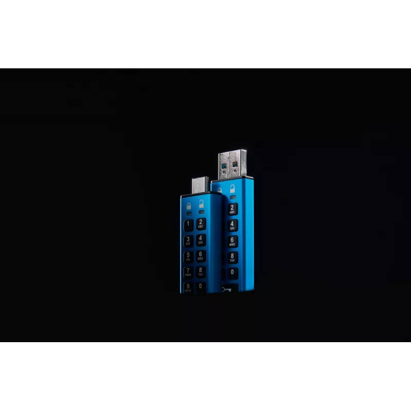 Kingston Technology IronKey 256GB Keypad 200, FIPS 140-3 Lvl 3 AES-256 Encrypted