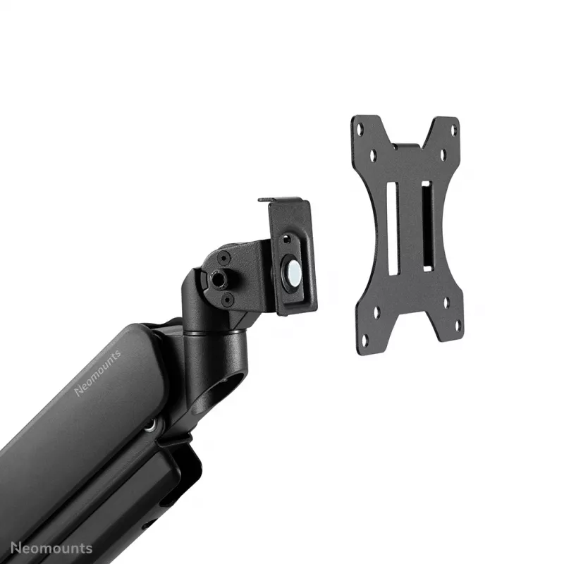 Neomounts DS70-450BL1 Monitor arm 17-42 inch - gas spring - Topfix - 180°-stop