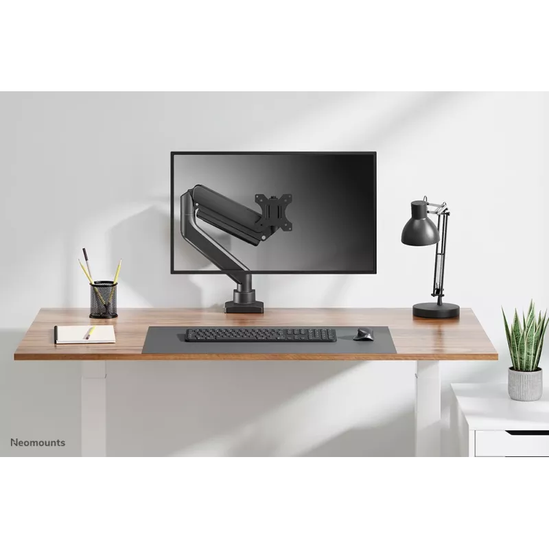 Neomounts DS70-450BL1 Monitor arm 17-42 inch - gas spring - Topfix - 180°-stop