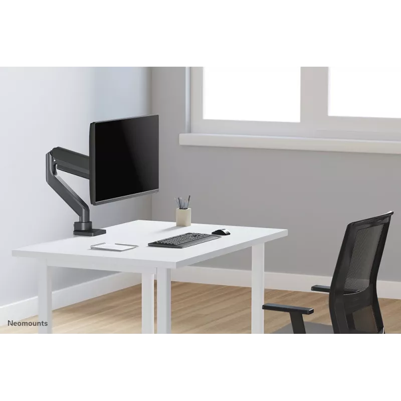 Neomounts DS70-450BL1 Monitor arm 17-42 inch - gas spring - Topfix - 180°-stop