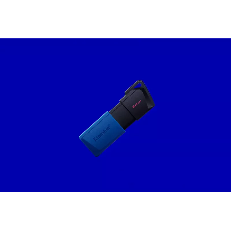 Kingston Technology DataTraveler 64GB USB3.2 Gen 1 Exodia M (Black + Blue) - 2 Pieces
