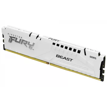 Kingston Technology FURY Beast 64GB 5600MT/s DDR5 CL36 DIMM (Kit of 2) White EXPO