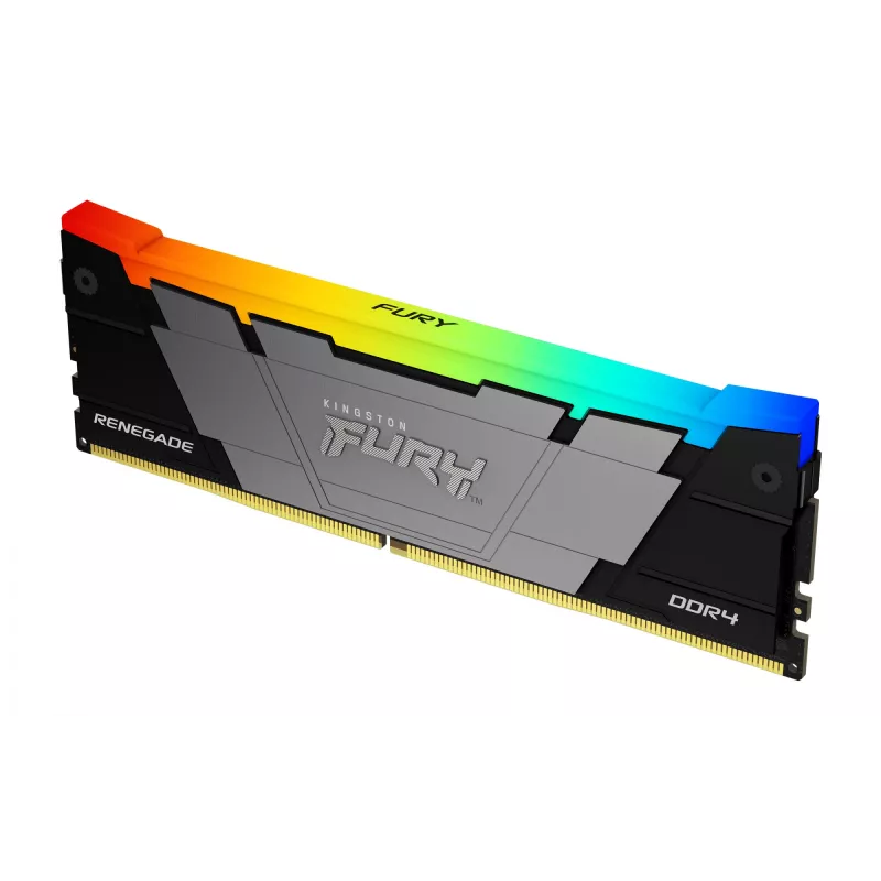 Kingston Technology FURY 32GB 3600MT/s DDR4 CL16 DIMM (Kit of 2) 1Gx8 Renegade RGB