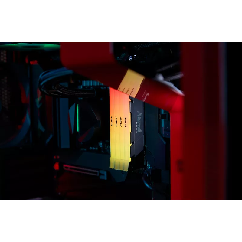 Kingston Technology FURY 32GB 3600MT/s DDR4 CL16 DIMM (Kit of 2) 1Gx8 Renegade RGB