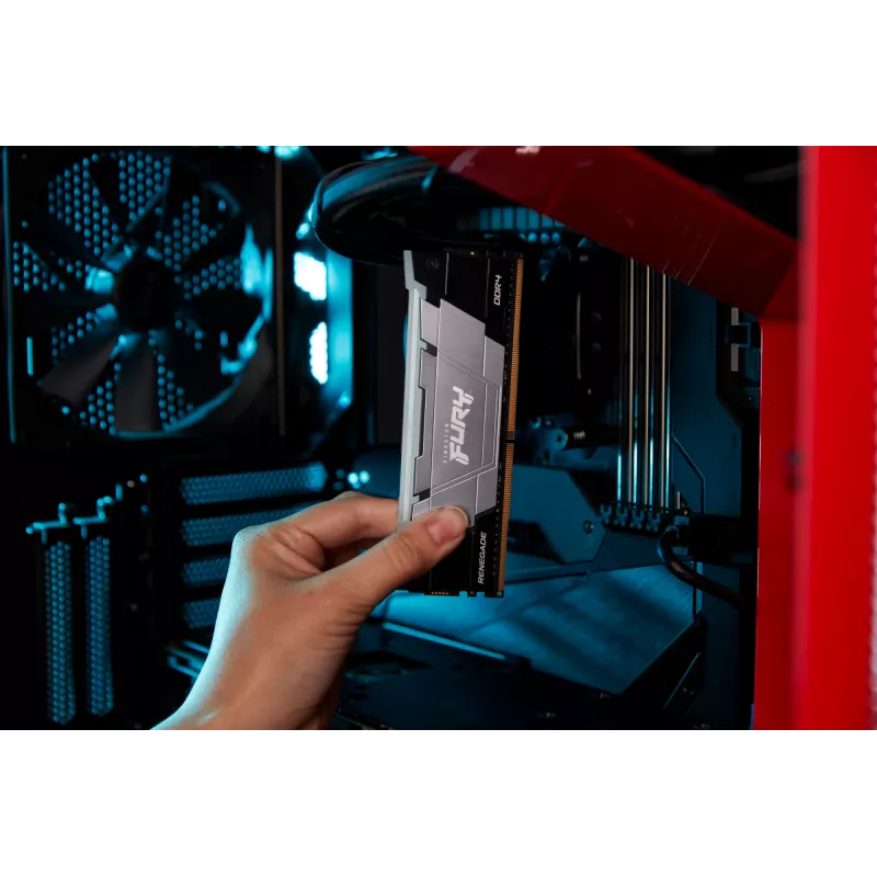 Kingston Technology FURY 32GB 3600MT/s DDR4 CL16 DIMM (Kit of 2) 1Gx8 Renegade RGB