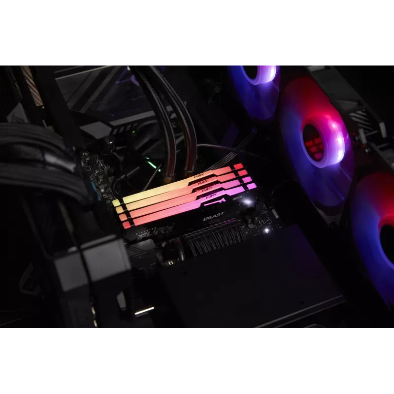 Kingston Technology FURY Beast 16GB 6000MT/s DDR5 CL36 DIMM RGB EXPO
