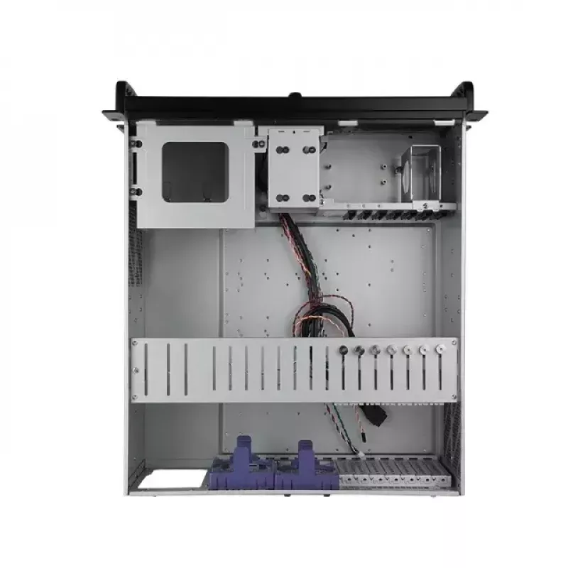 Chieftec UNC-409S-B-OP 4U Rackmount Server Chassis, 482mm Depth, ATX/Micro-ATX, Black, 400W PSU Included