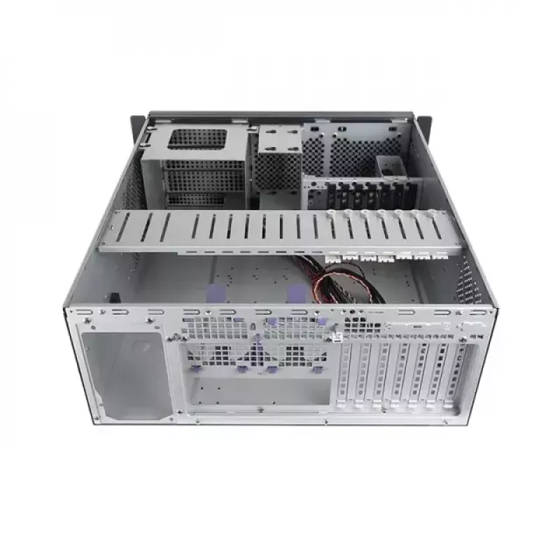 Chieftec UNC-409S-B-OP 4U Rackmount Server Chassis, 482mm Depth, ATX/Micro-ATX, Black, 400W PSU Included