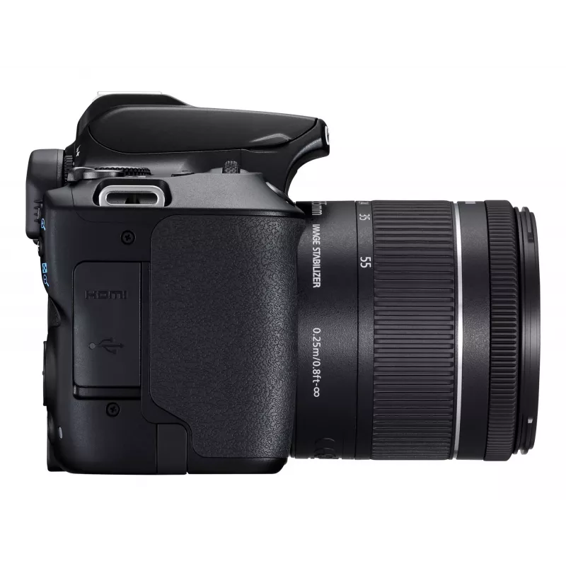 Canon EOS 250D+EF-S 18-55mm SLR Camera Kit 24.1 MP CMOS 6000 x 4000 pixels Black