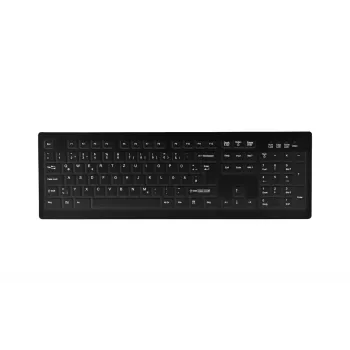 Contour Design Active Key AK-C8100 keyboard Medical RF Wireless QWERTZ German Black