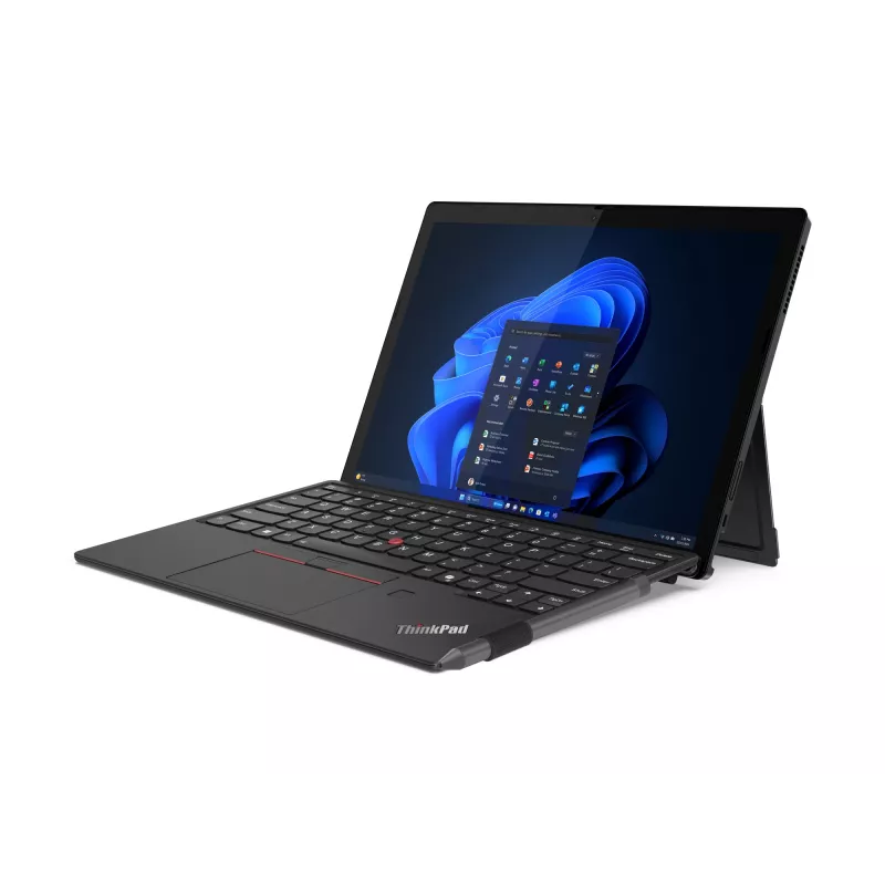 Lenovo ThinkPad X12 Detachable Gen 2 Intel Core Ultra 5 134U Hybrid (2-in-1) 31.2 cm (12.3 inch) Touchscreen Full HD+ 16 GB LPDDR5x-SDRAM 512 GB SSD Wi-Fi 6E (802.11ax) Windows 11 Pro German Black