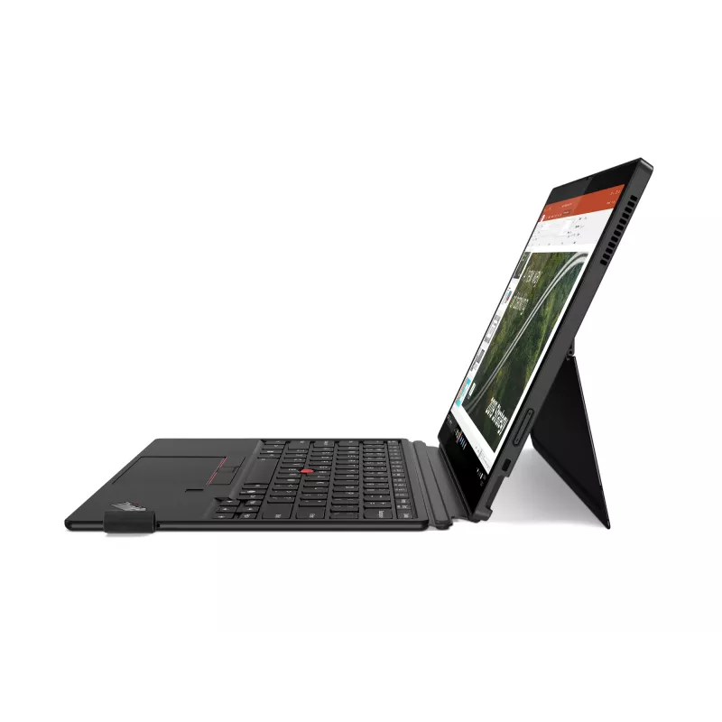 Lenovo ThinkPad X12 Detachable Gen 2 Intel Core Ultra 5 134U Hybrid (2-in-1) 31.2 cm (12.3 inch) Touchscreen Full HD+ 16 GB LPDDR5x-SDRAM 512 GB SSD Wi-Fi 6E (802.11ax) Windows 11 Pro German Black