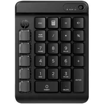 HP 435 Programmable Wireless Keypad, Bluetooth, Black