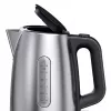 Braun PurShine WK102AI-WK1500BK electric kettle 1.7 L 2200 W Black, Stainless steel