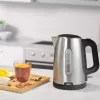 Braun PurShine WK102AI-WK1500BK electric kettle 1.7 L 2200 W Black, Stainless steel