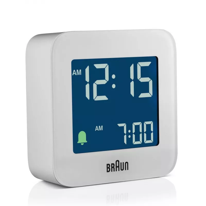 Braun BC08 Digital alarm clock White