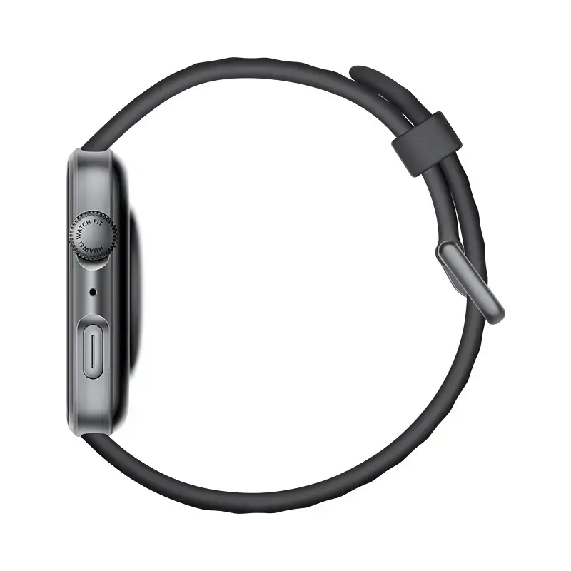 Smartwatch HUAWEI WATCH FIT 4 — 1.82 inch (4.62 cm) display, GPS, 400 mAh, aluminium case 38 mm, black, polymer band