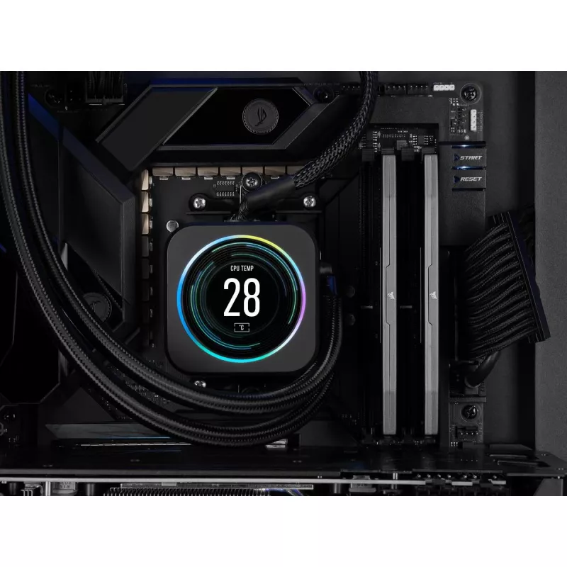 CORSAIR Memory 64GB - DDR5 (2x32gb) Dram 5600mt/s CL40 AMD Expo & Intel Xmp Memory Kit Vengeance